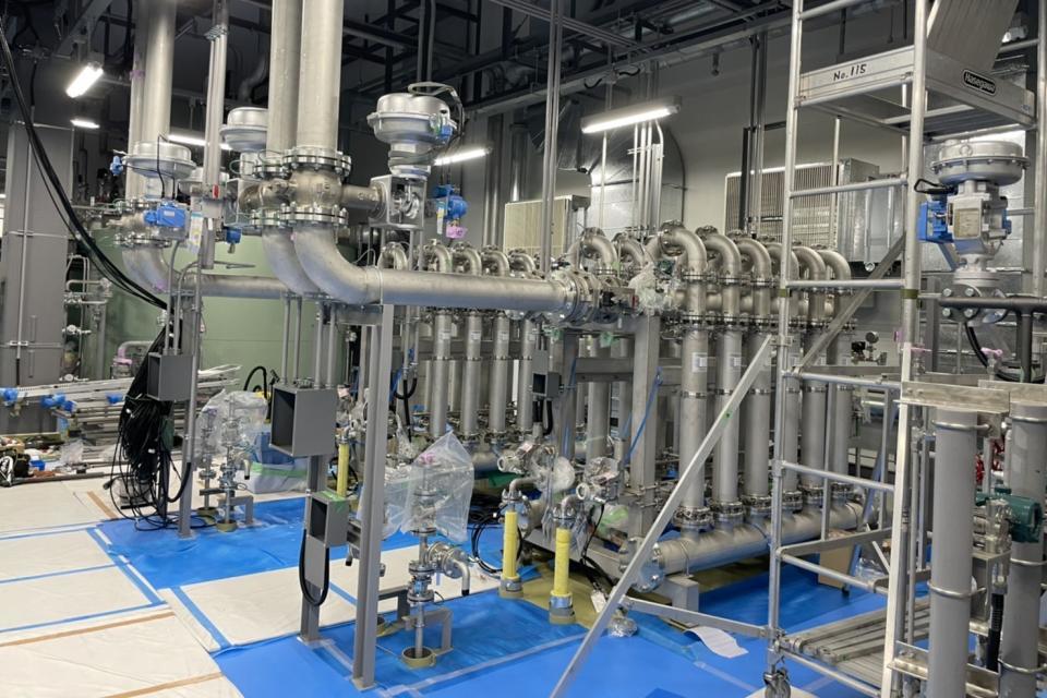ステンレス配管工事の画像